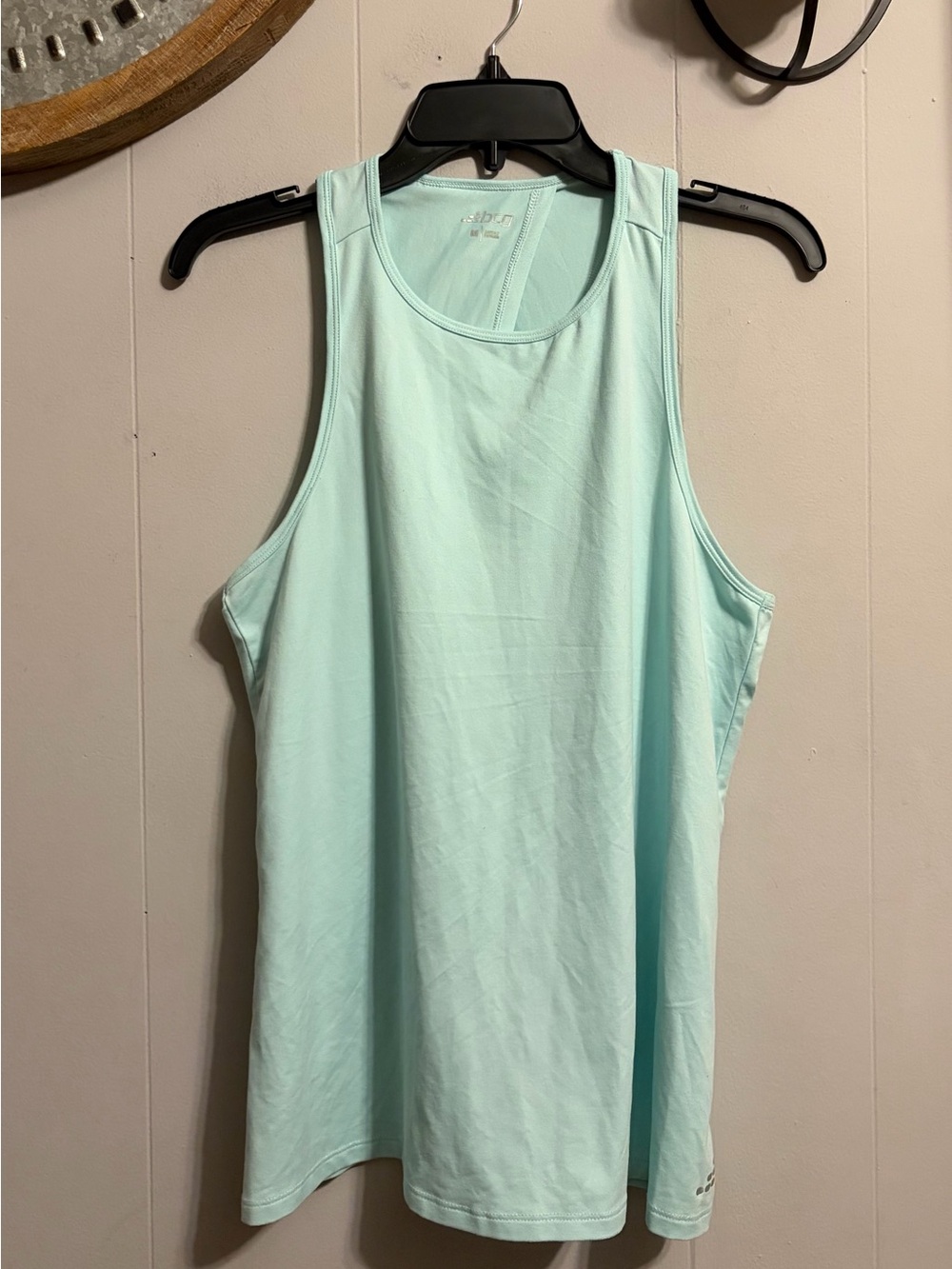 bcg Light Mint Green Racerback Athletic Tank